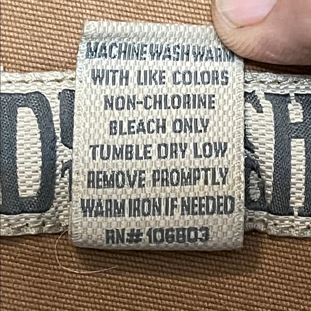 Duluth Tan Flex Firehose 32w Pants - Picture 6 of 11